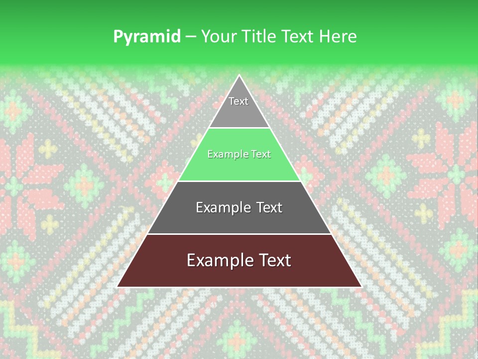 Creativity Shape Handicraft PowerPoint Template