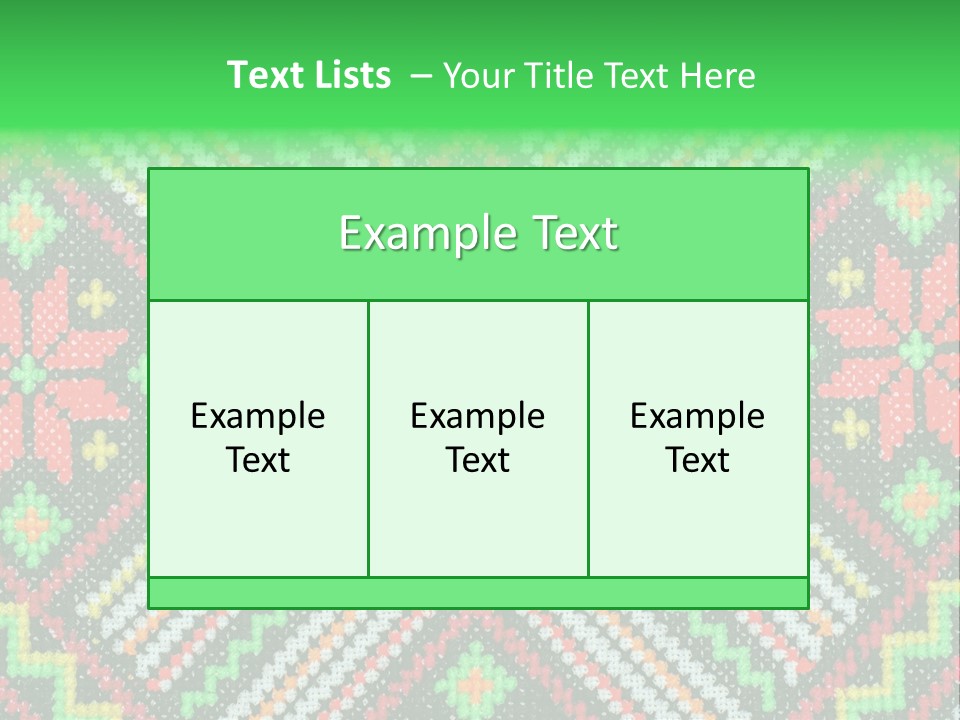 Creativity Shape Handicraft PowerPoint Template