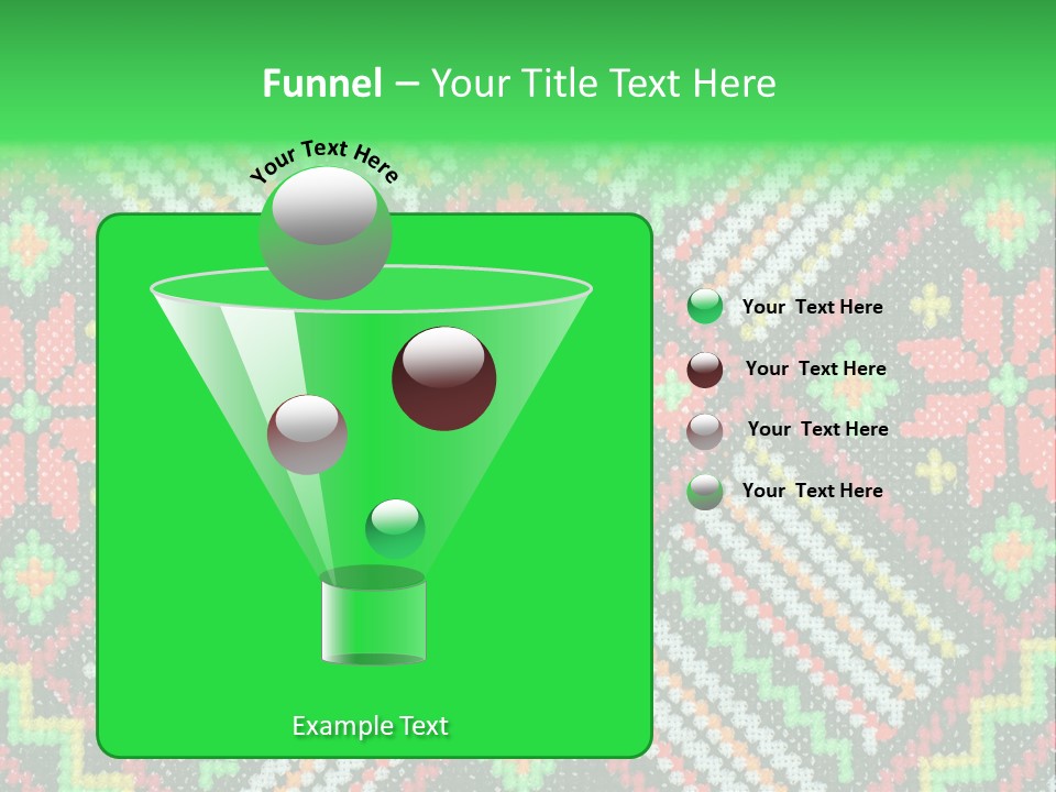 Creativity Shape Handicraft PowerPoint Template