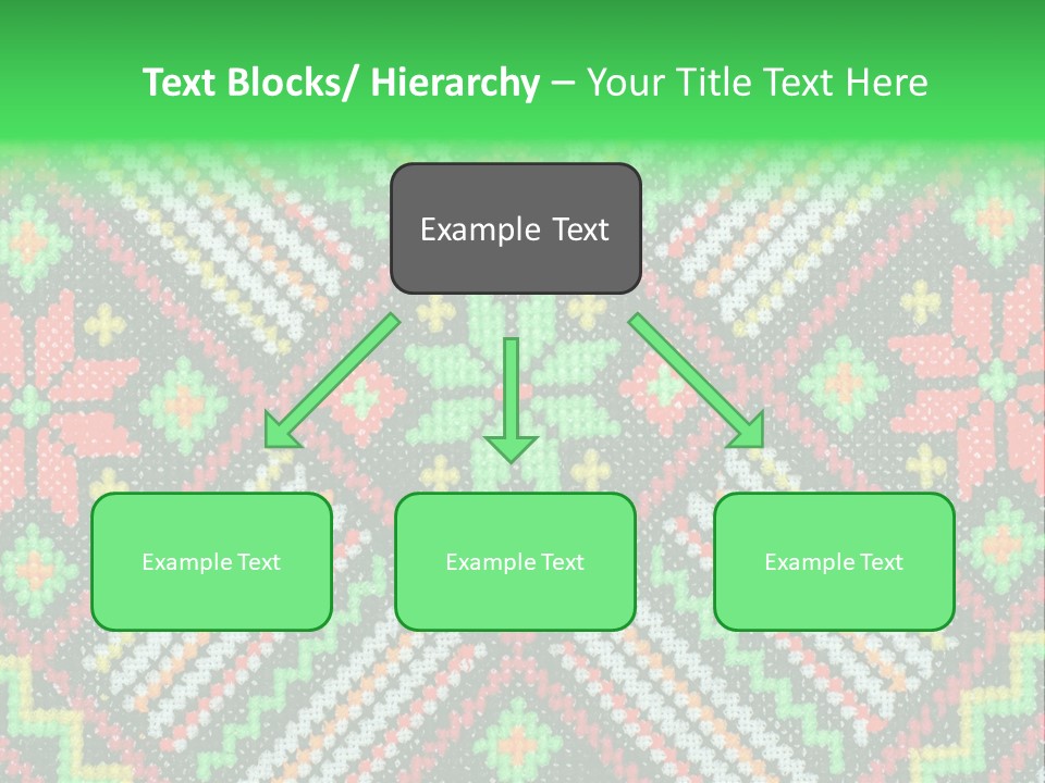 Creativity Shape Handicraft PowerPoint Template