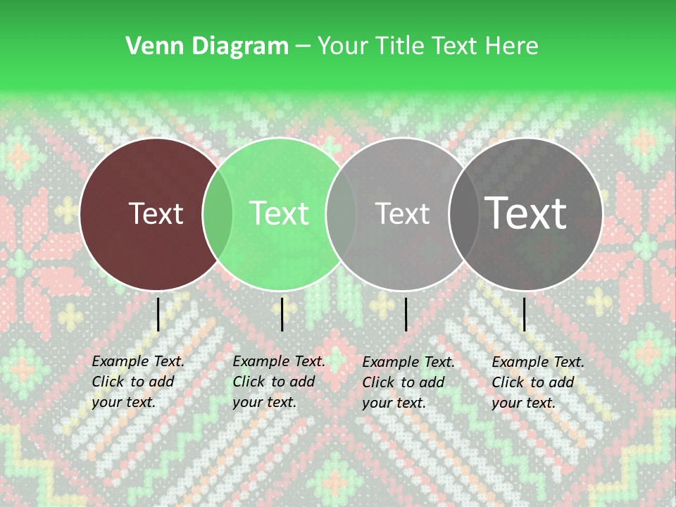 Creativity Shape Handicraft PowerPoint Template