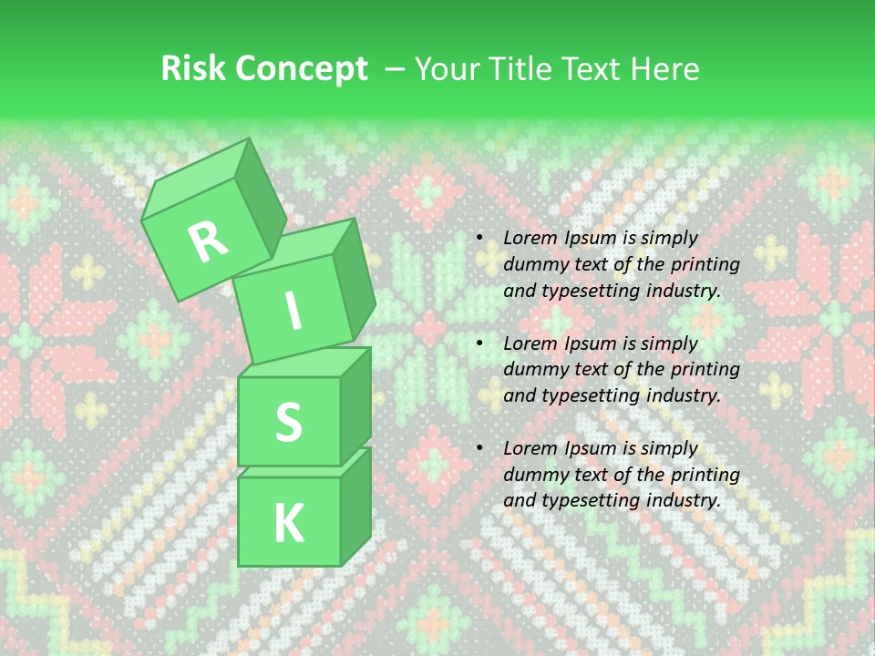 Creativity Shape Handicraft PowerPoint Template