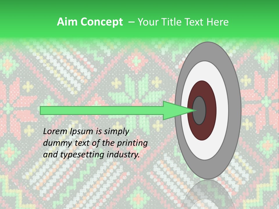 Creativity Shape Handicraft PowerPoint Template