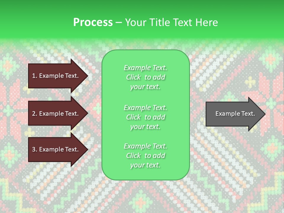 Creativity Shape Handicraft PowerPoint Template