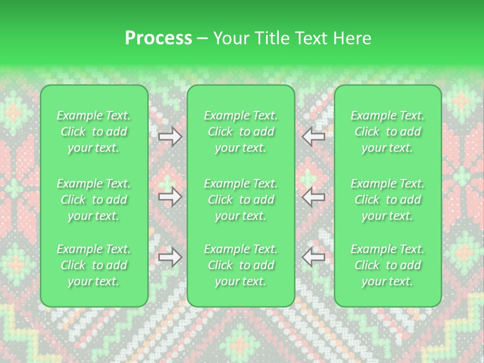 Creativity Shape Handicraft PowerPoint Template
