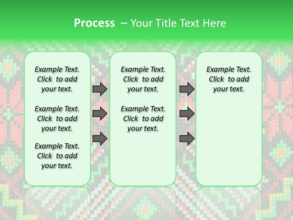 Creativity Shape Handicraft PowerPoint Template