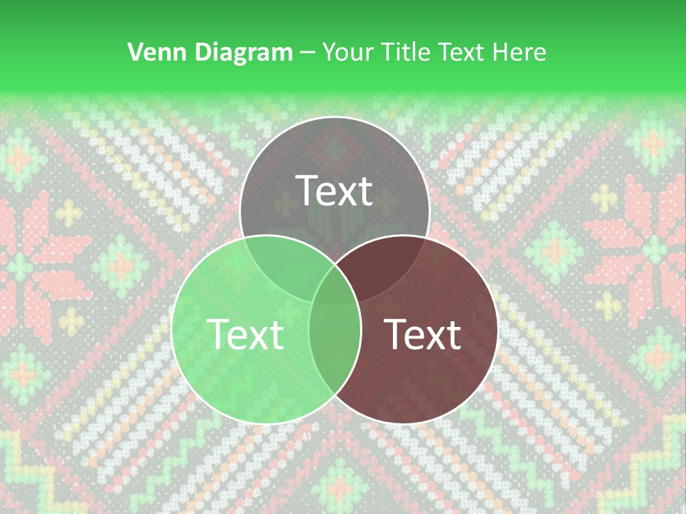 Creativity Shape Handicraft PowerPoint Template