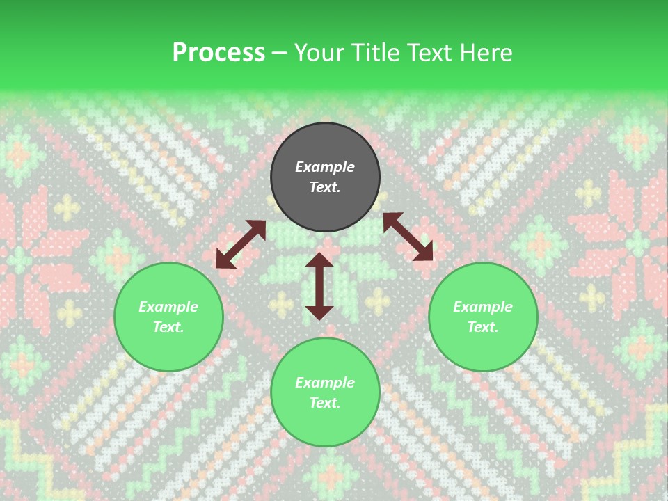Creativity Shape Handicraft PowerPoint Template
