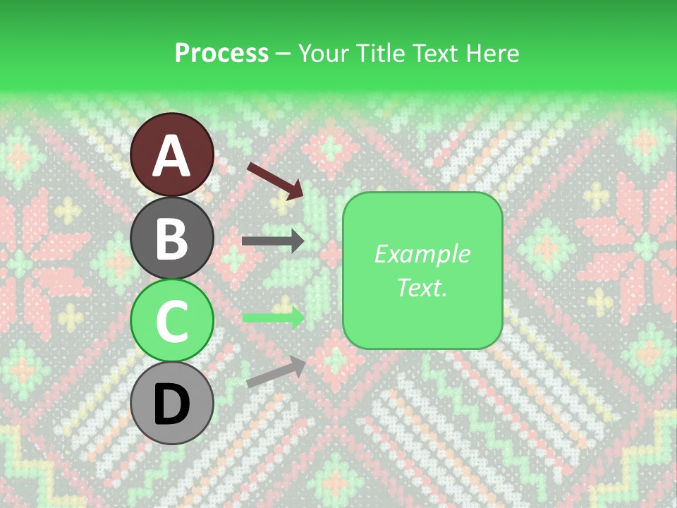 Creativity Shape Handicraft PowerPoint Template