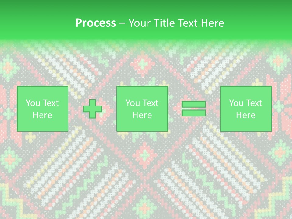 Creativity Shape Handicraft PowerPoint Template