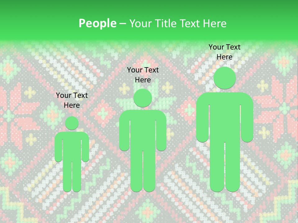 Creativity Shape Handicraft PowerPoint Template