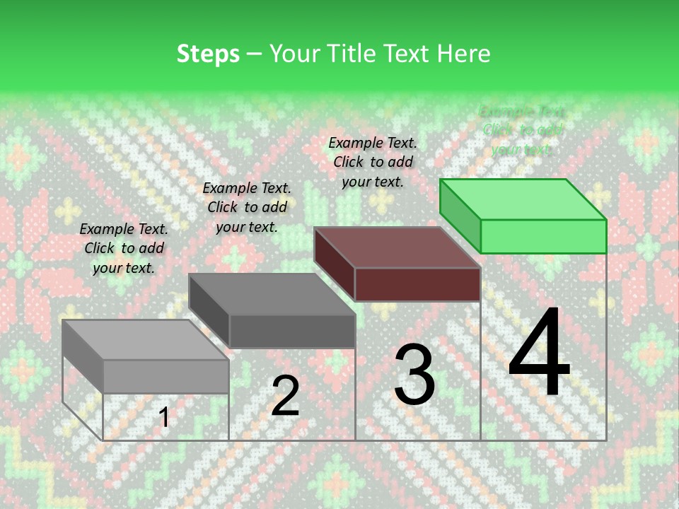 Creativity Shape Handicraft PowerPoint Template