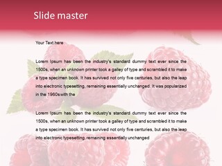 Garden Food Health PowerPoint Template