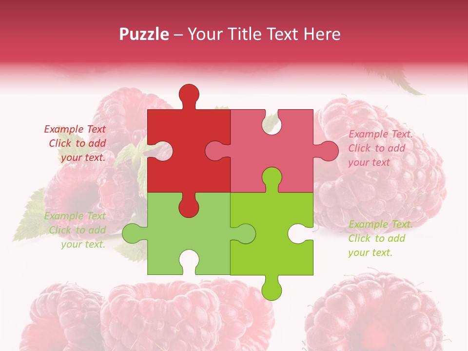 Garden Food Health PowerPoint Template