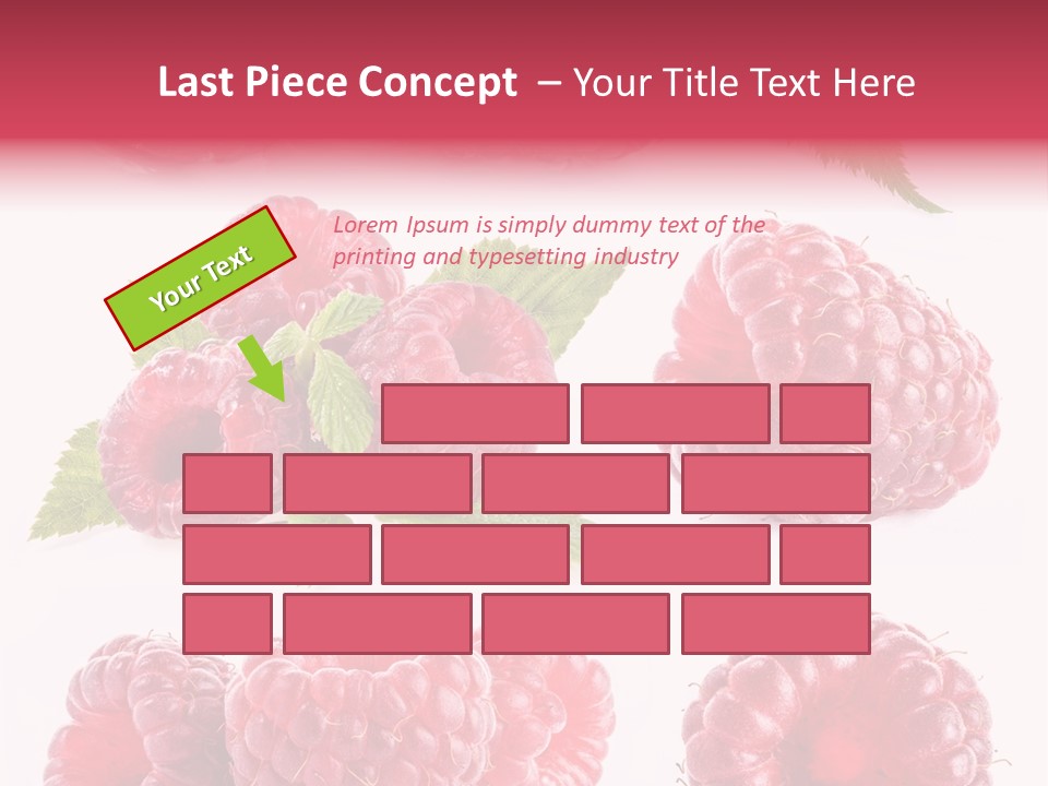 Garden Food Health PowerPoint Template