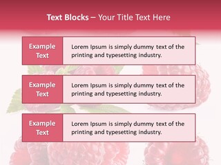 Garden Food Health PowerPoint Template