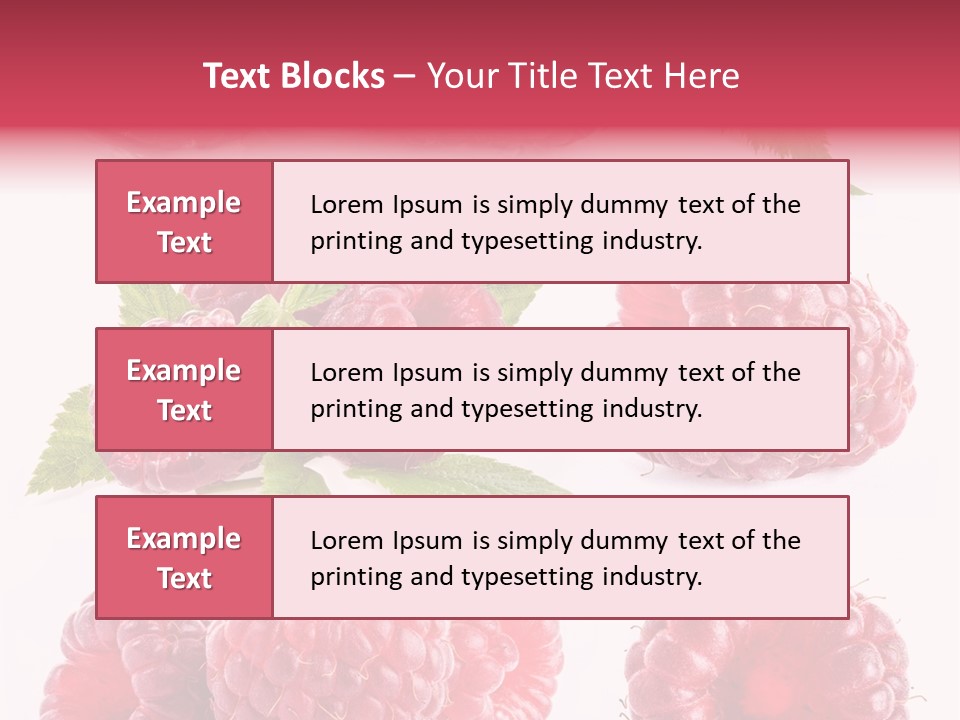 Garden Food Health PowerPoint Template