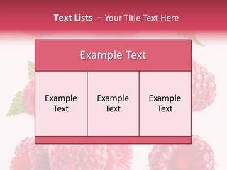 Garden Food Health PowerPoint Template