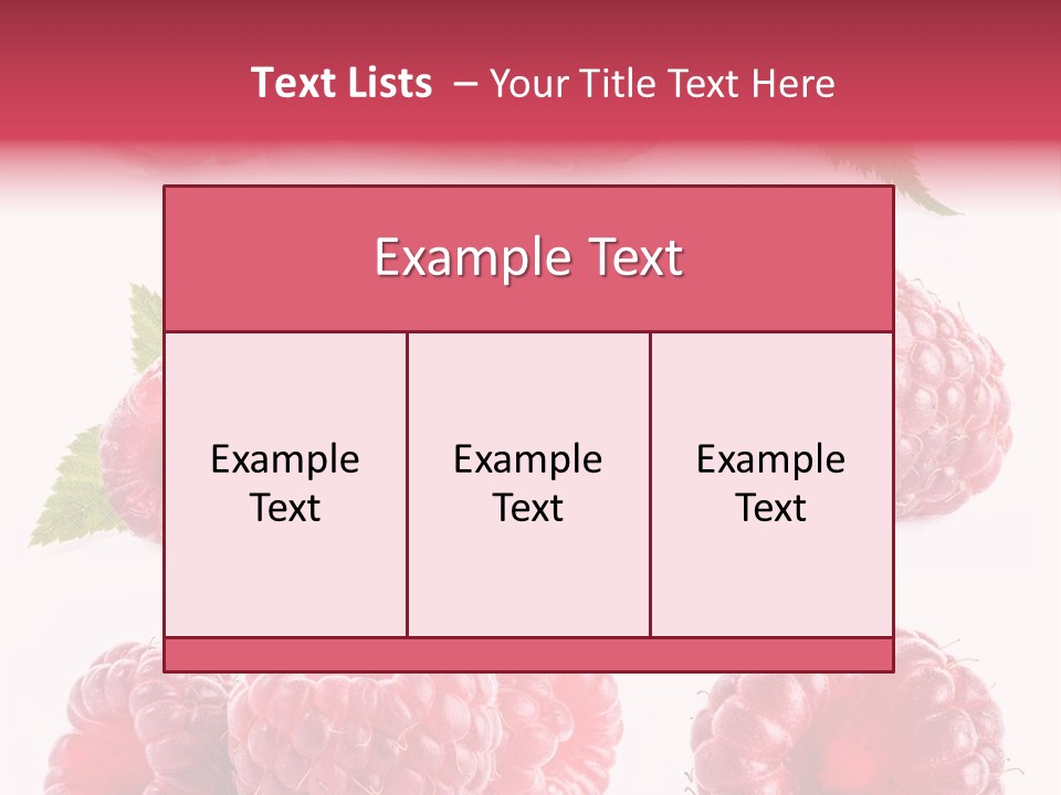 Garden Food Health PowerPoint Template