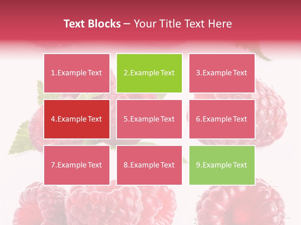 Garden Food Health PowerPoint Template