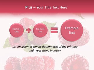 Garden Food Health PowerPoint Template