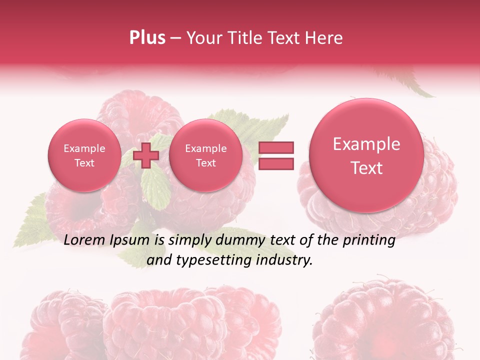 Garden Food Health PowerPoint Template