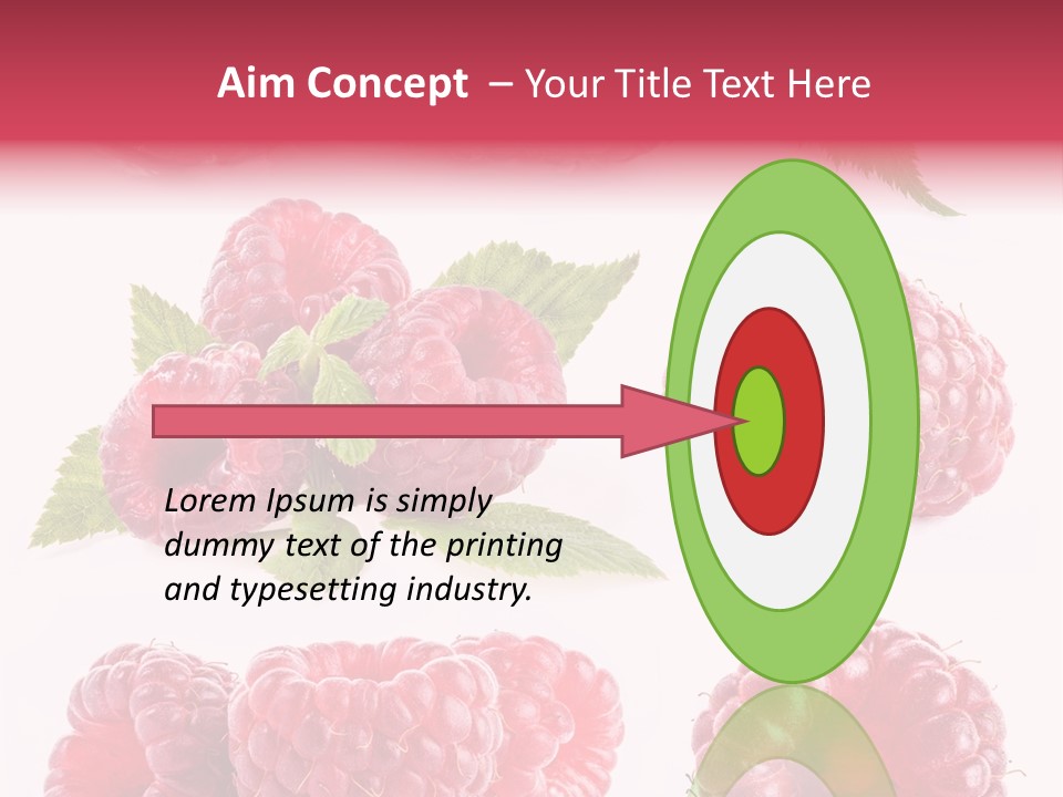 Garden Food Health PowerPoint Template