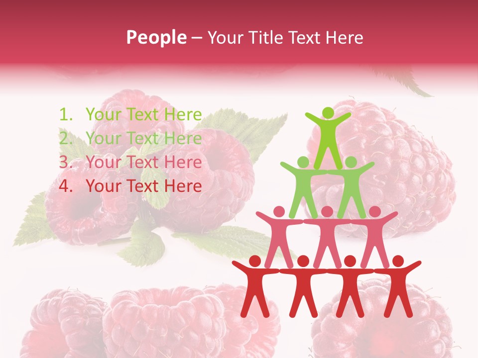 Garden Food Health PowerPoint Template