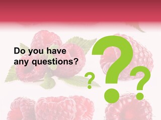 Garden Food Health PowerPoint Template