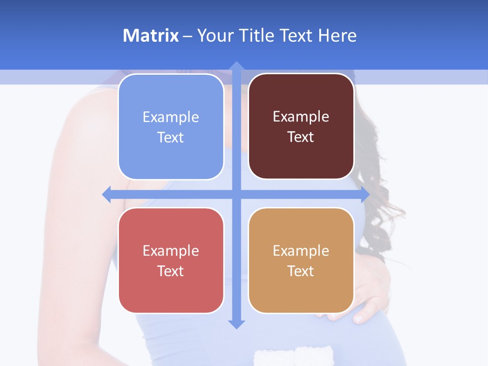 Shoes Holding Cute PowerPoint Template