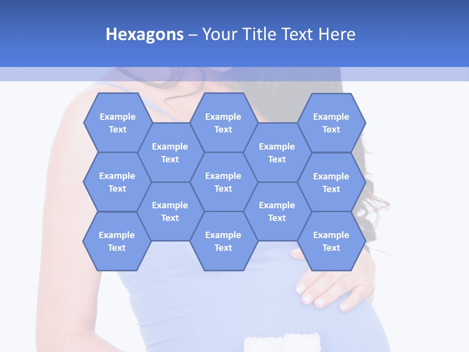 Shoes Holding Cute PowerPoint Template