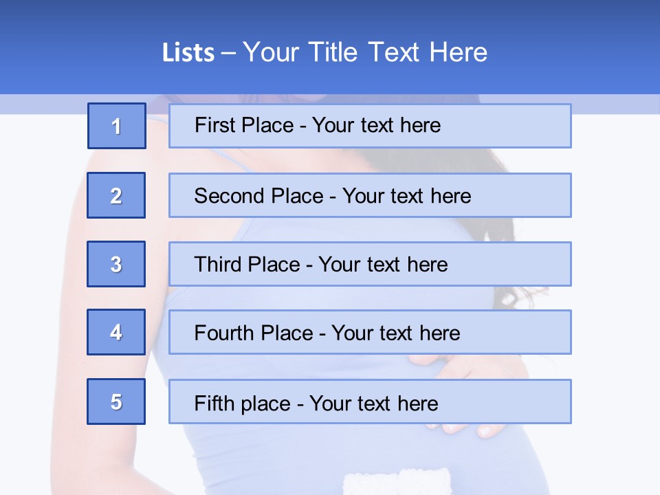 Shoes Holding Cute PowerPoint Template