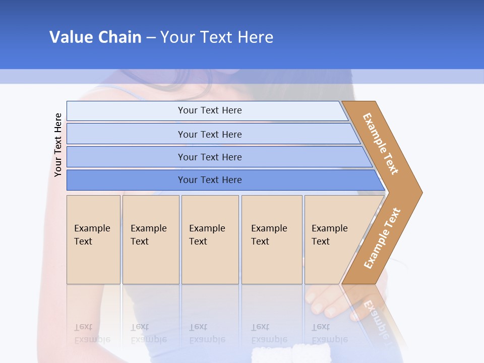 Shoes Holding Cute PowerPoint Template