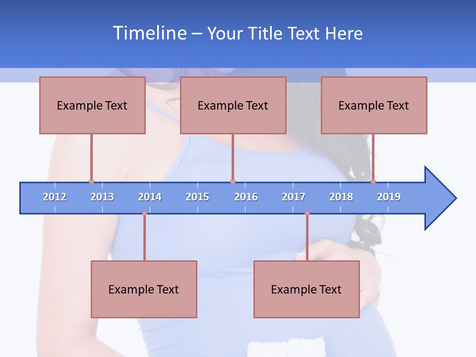 Shoes Holding Cute PowerPoint Template