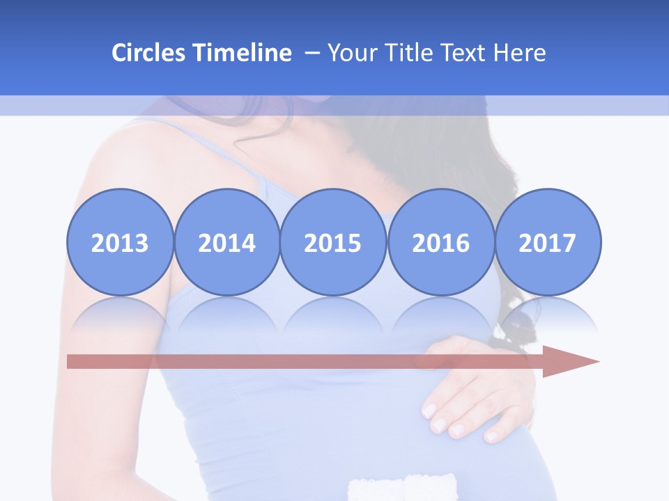 Shoes Holding Cute PowerPoint Template