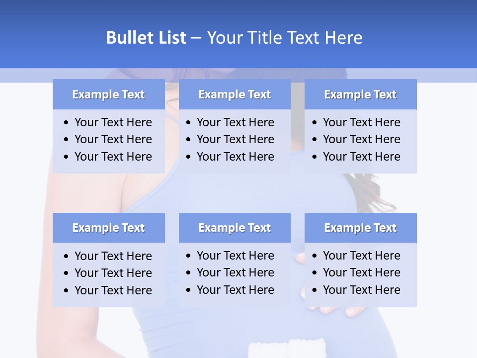 Shoes Holding Cute PowerPoint Template