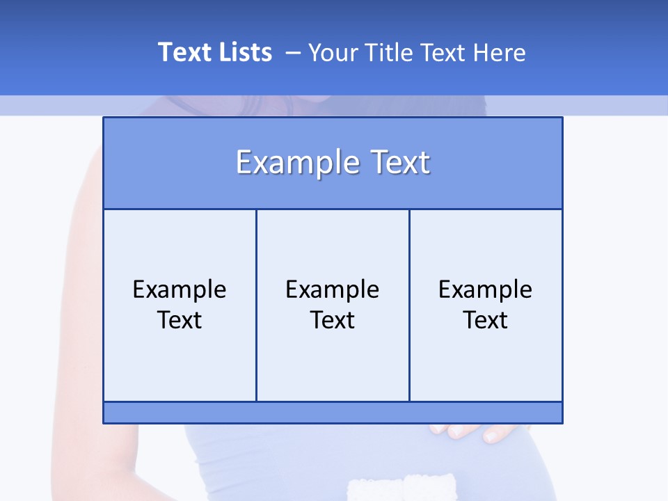 Shoes Holding Cute PowerPoint Template