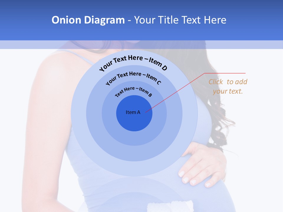 Shoes Holding Cute PowerPoint Template