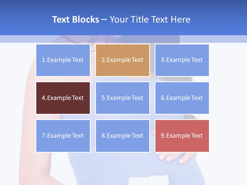 Shoes Holding Cute PowerPoint Template