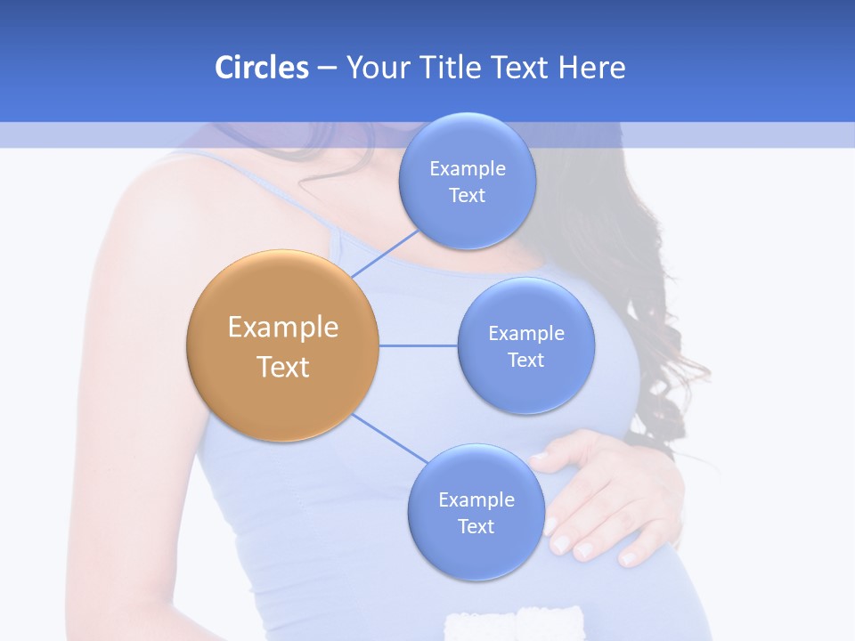 Shoes Holding Cute PowerPoint Template