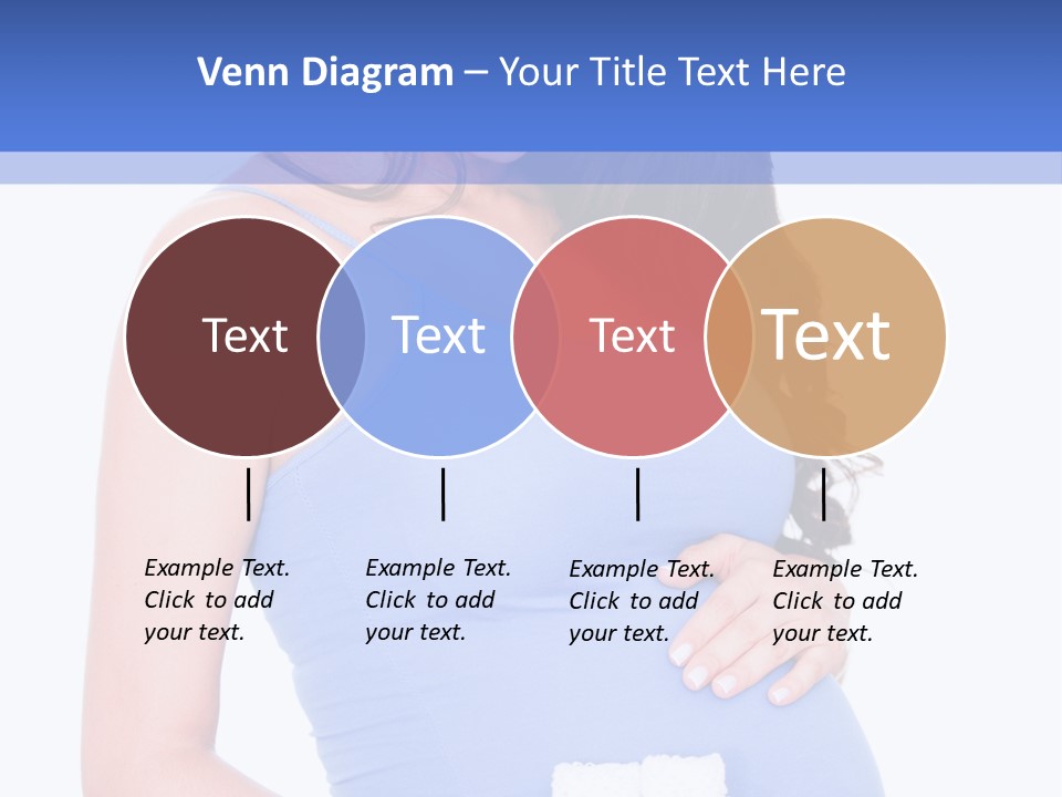 Shoes Holding Cute PowerPoint Template