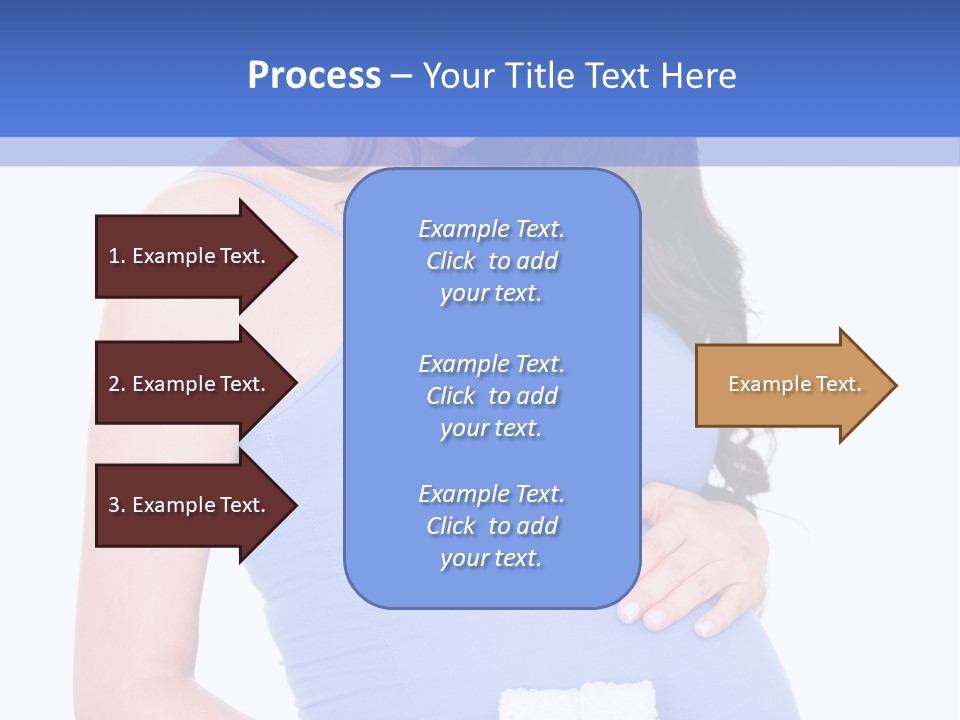 Shoes Holding Cute PowerPoint Template
