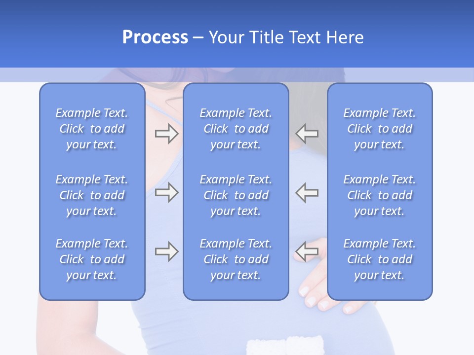 Shoes Holding Cute PowerPoint Template