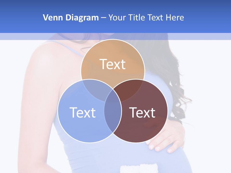 Shoes Holding Cute PowerPoint Template