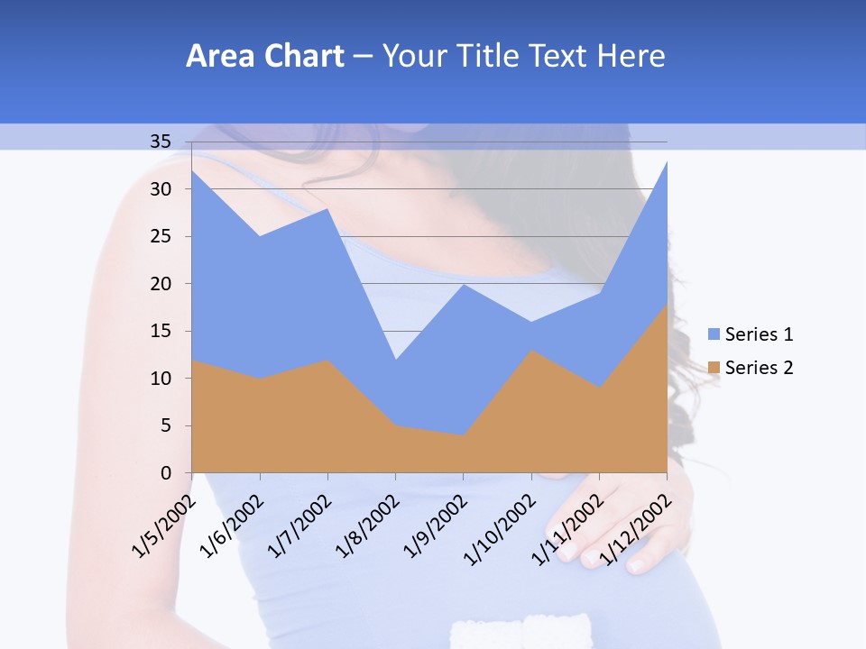 Shoes Holding Cute PowerPoint Template