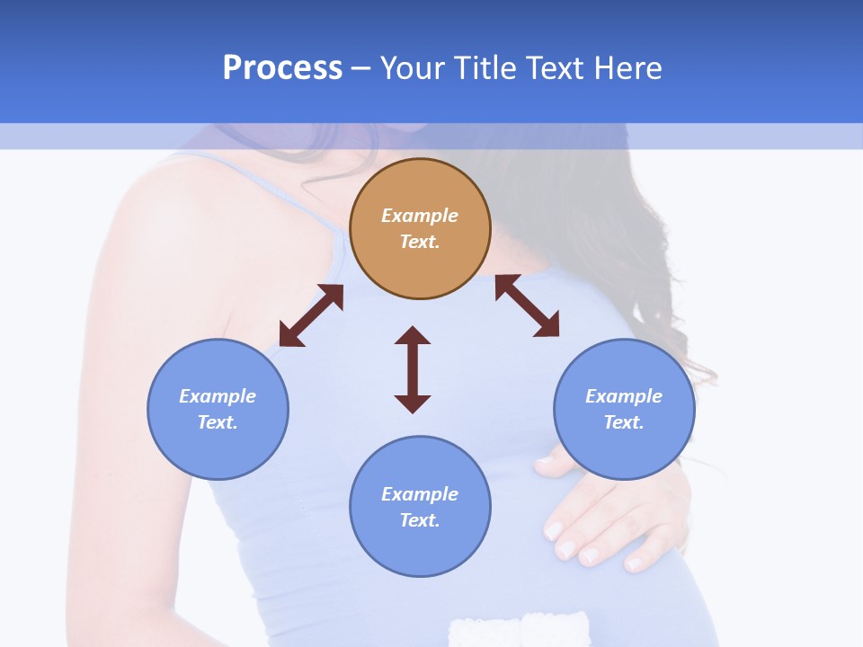 Shoes Holding Cute PowerPoint Template