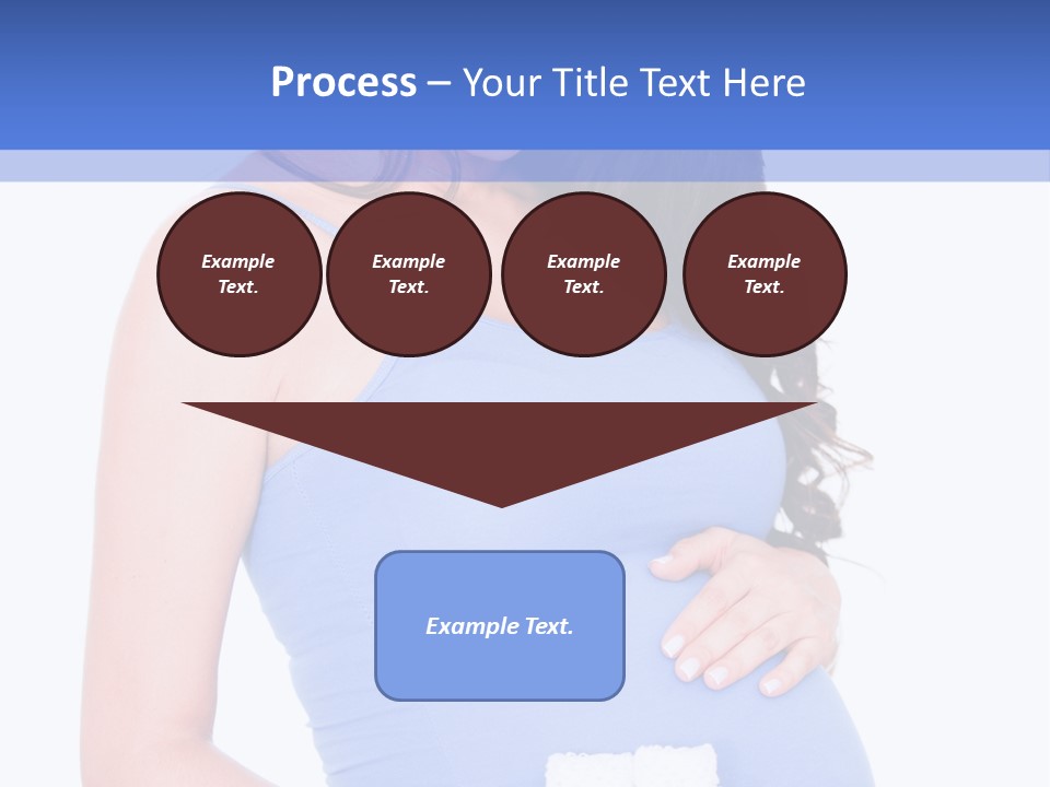 Shoes Holding Cute PowerPoint Template