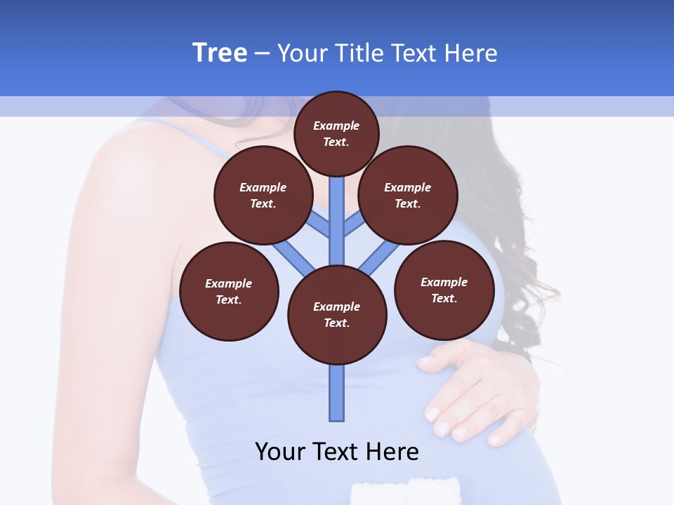 Shoes Holding Cute PowerPoint Template