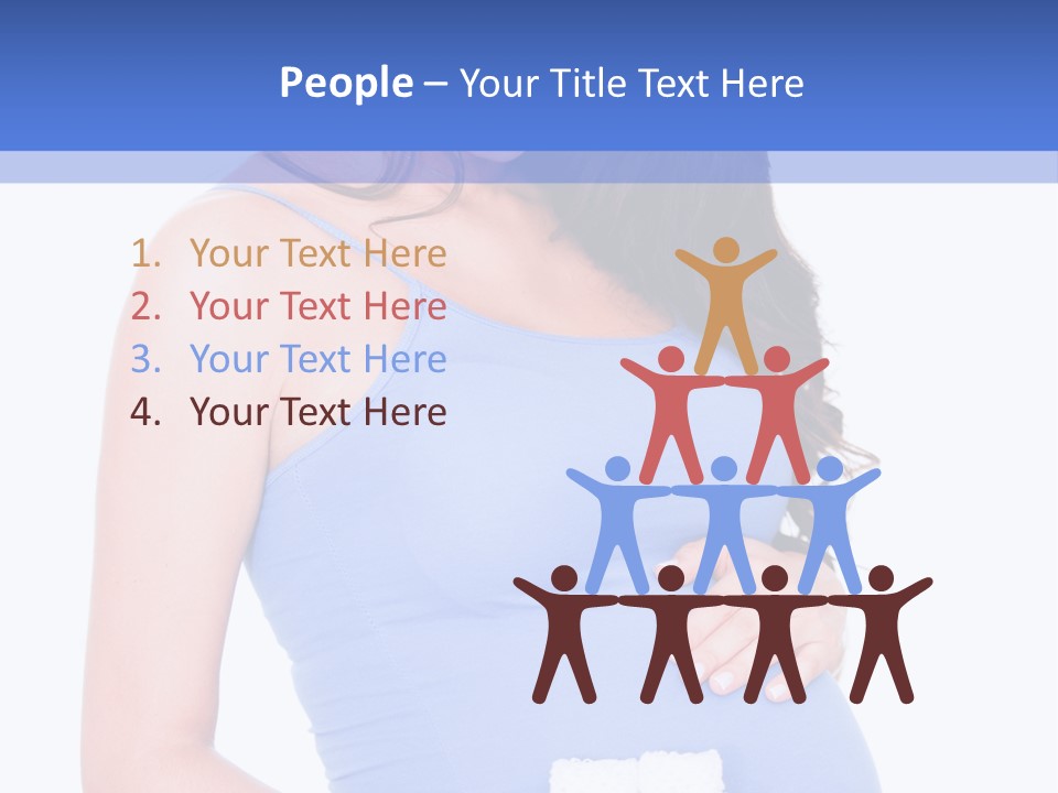 Shoes Holding Cute PowerPoint Template