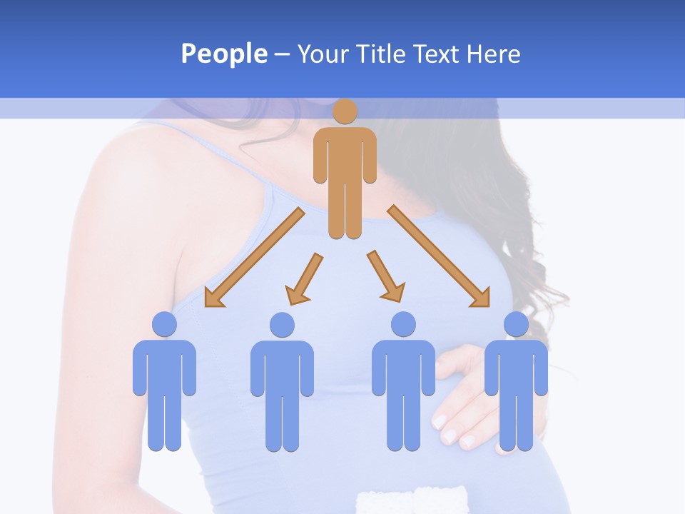 Shoes Holding Cute PowerPoint Template